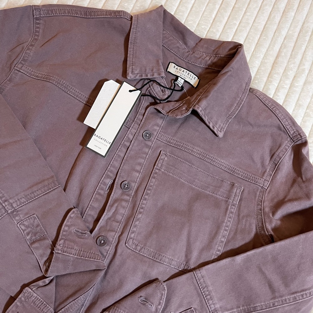 NWT | Bagatelle | Dusty Purple (Gray) Jacket - Picture 6 of 11